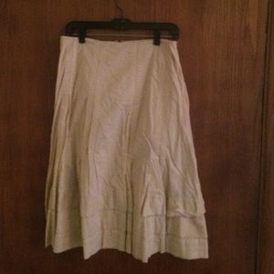 Beige skirt