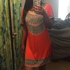 Printed T-Shirt Dress