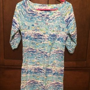 EUC lily Pulitzer holy grail print dress size s