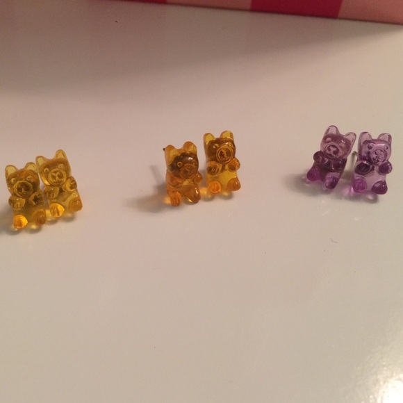 gummy bear earrings :)