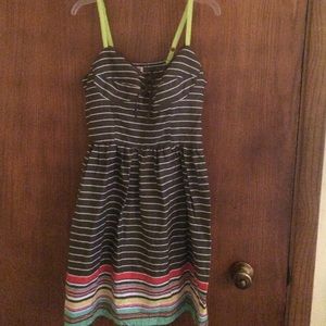 Fun striped summer dress