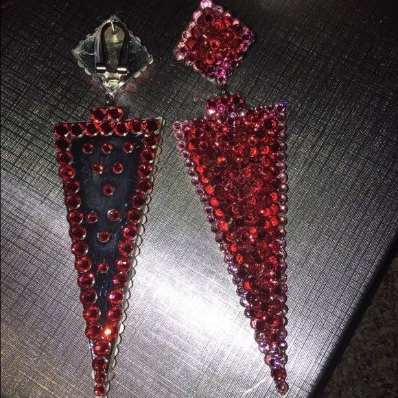 MacDuggal Pink Cocktail with Custom Earrings - Picture 4 of 4