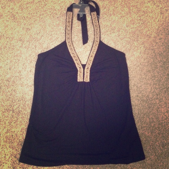Black halter