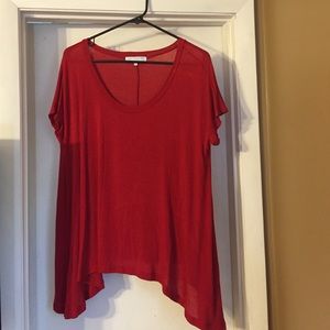 Daydreamer Red Swing Top