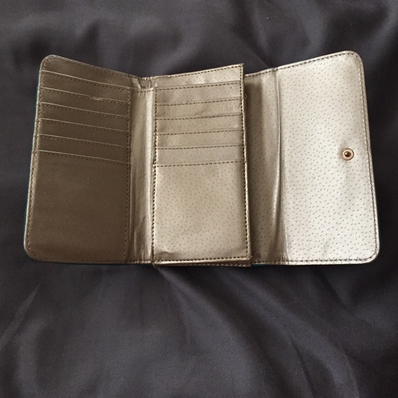 Turquoise Rampage Wallet - Picture 1 of 3