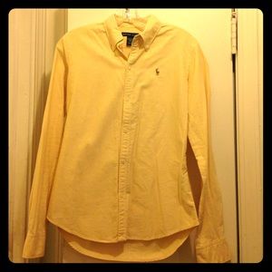 Polo Ralph Lauren Button Down Oxford Canary Yellow