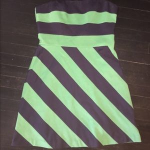 Green/Black BCBG Dress