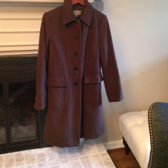 Ann Taylor wool/cashmere blend winter coat