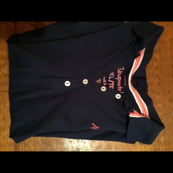 Dark blue Aeropostale polo