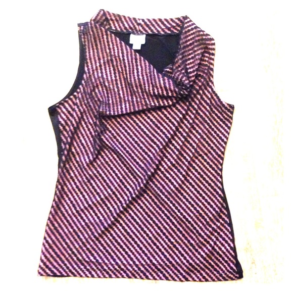 Black and Pink Blouse