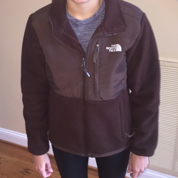 Brown Northface jacket