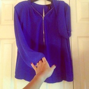 Long sleeve blouse- 100% polyester