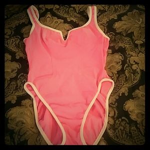 Pink swimsuit