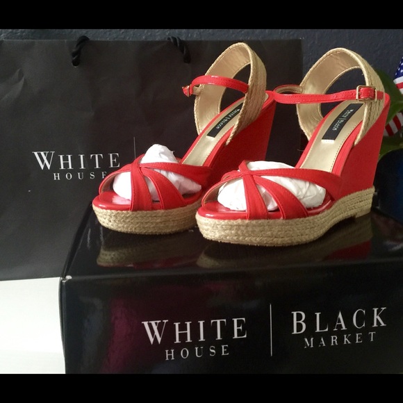 NWT Adaira WHBM wedge sandal