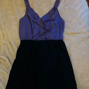 Cute Purple/Navy dress