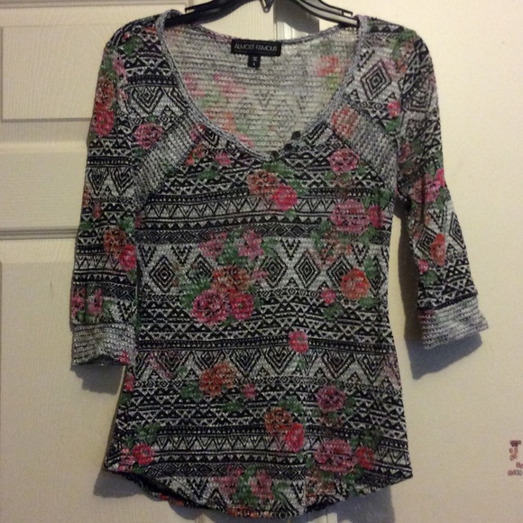 Floral Print Top