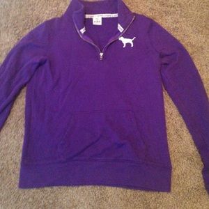 Victoria's Secret Purple half zip