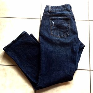 Dark Denim Distressed Jeans