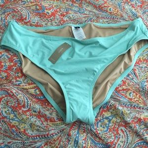 NEW J. Crew bikini bottoms-tags and hygiene liner