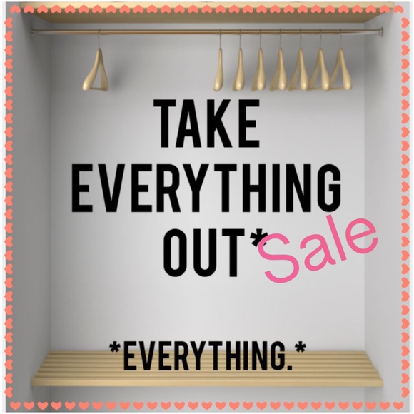 SALE! . Shop and save. THANK YOU