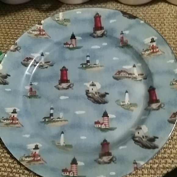 Collectors lighthouse plate