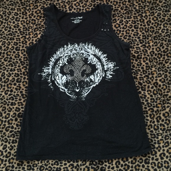 Cute black tank
