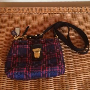 Brand new COACH bag, plaid