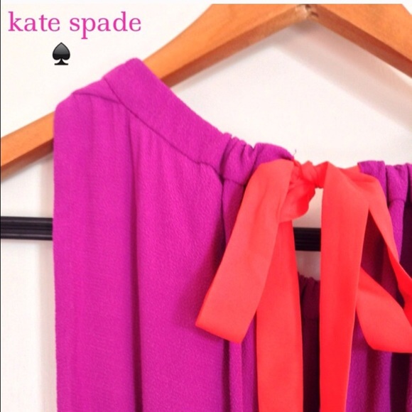 NWT Kate Spade Crepe Orchid Dress πHP 10/13 - Picture 3 of 3