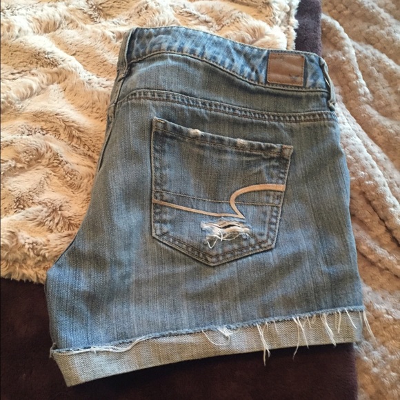 Distressed American Eagle Shorts