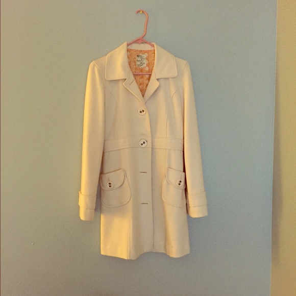 🎉price drop🎉 Tulle cream coat