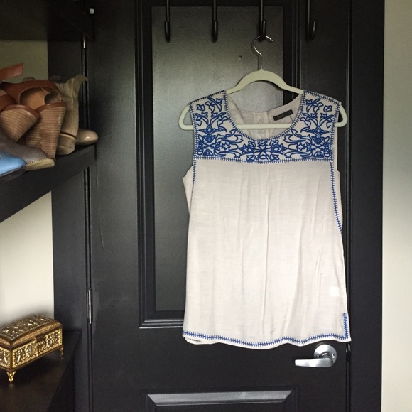 Embroidered top