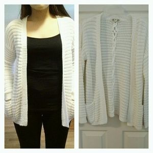 Soft White Cardigan