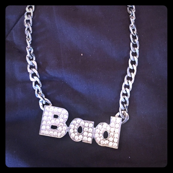 Bad girl necklace
