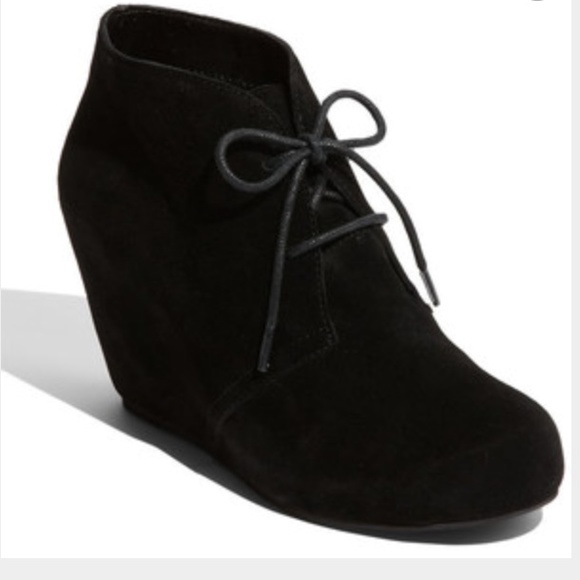 Dolce Vita Shoes - Dolce Vita Black Suede Platform Booties