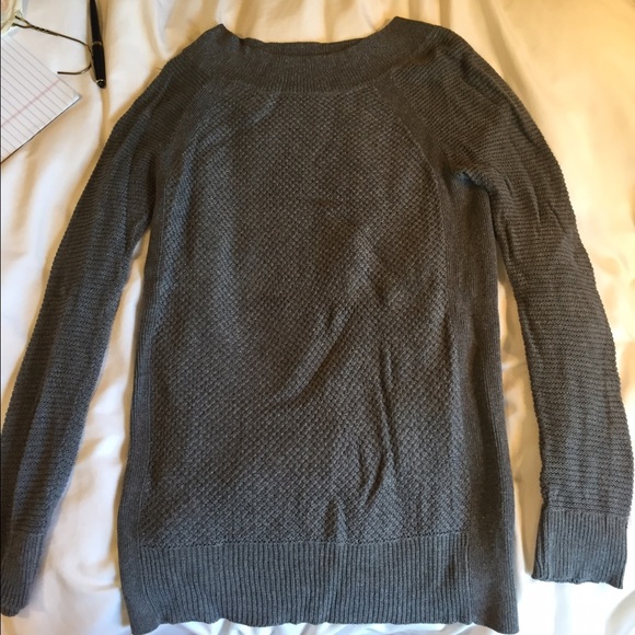 LOFT grey sweater