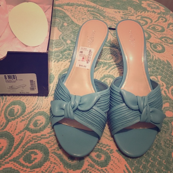 Blue heels