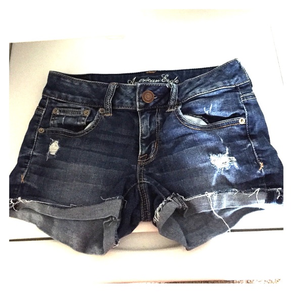 American eagle outfitters jean shorts