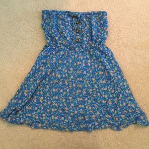 Floral Strapless Sundress