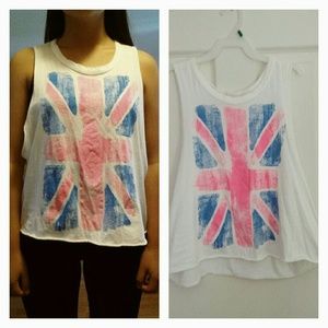 British Flag Muscle Tee