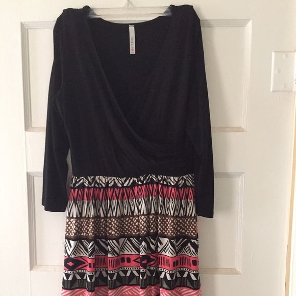 Wrap dress worn once. - Picture 2 of 3