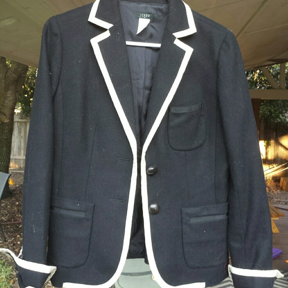 J. CREW Wool Boyfriend Blazer