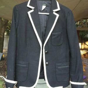 J. CREW Wool Boyfriend Blazer