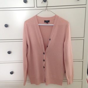 JCrew Pink Cardigan