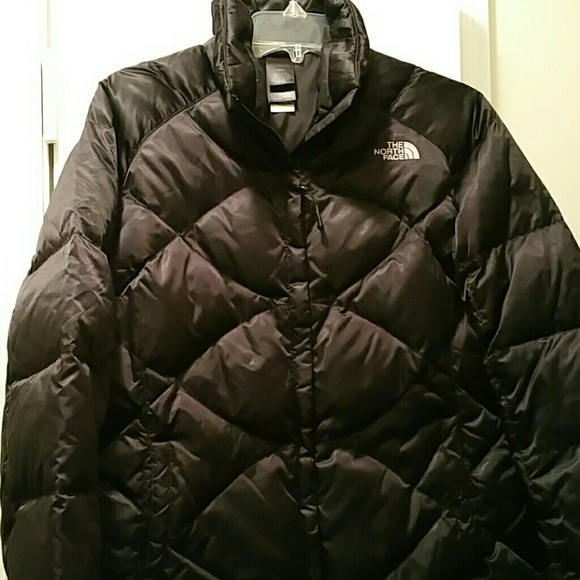 North Face down jacket.  Black. Medium/large