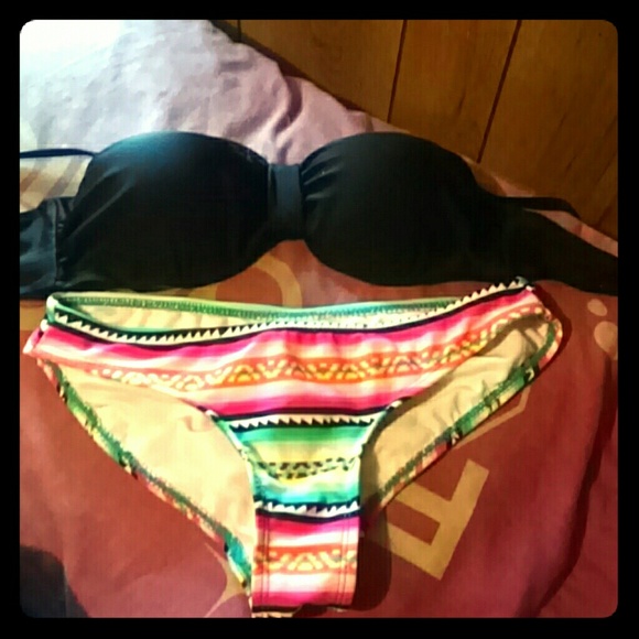 Two piece bathing suit