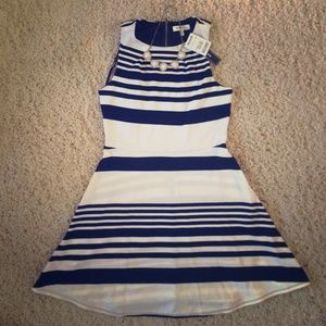 Black and white striped dress. New with tags!