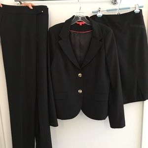 Ivanka Trump three piece black suit