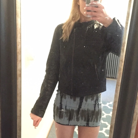 Free People Jackets & Blazers - Free People Leather Jacket