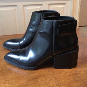 Vince Laird Black Booties