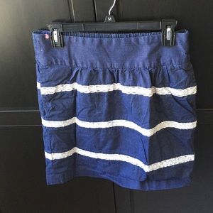 Navy blue skirt